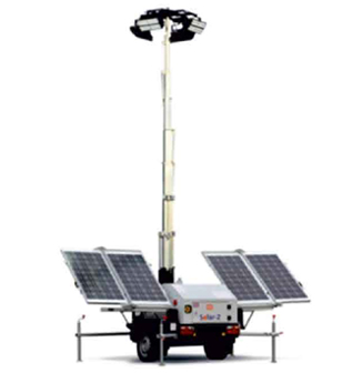 Solar Mobile Tower Light